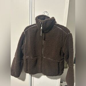 Abercrombie Fuzzy Sherpa Jacket